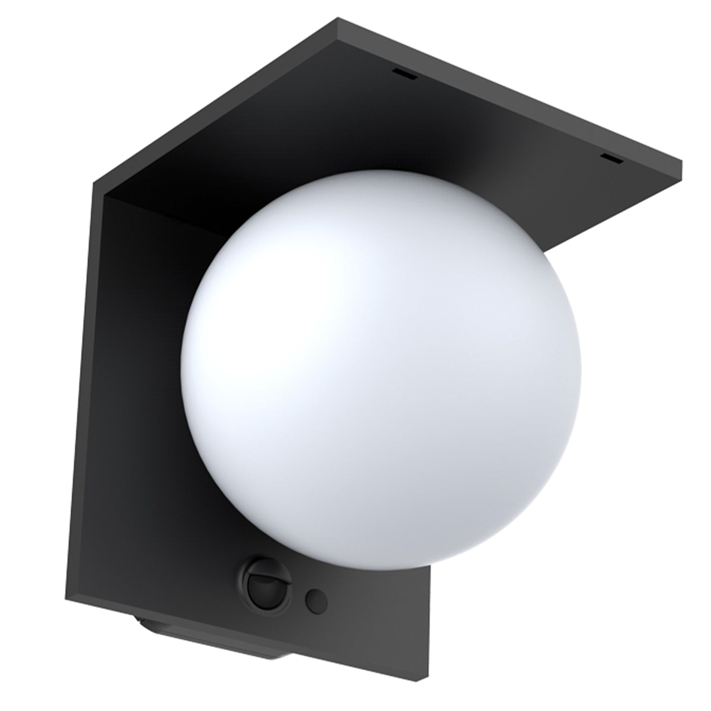 Applique murale solaire avec détecteur de mouvement LED blanc froid BOLLY WALL H14cm