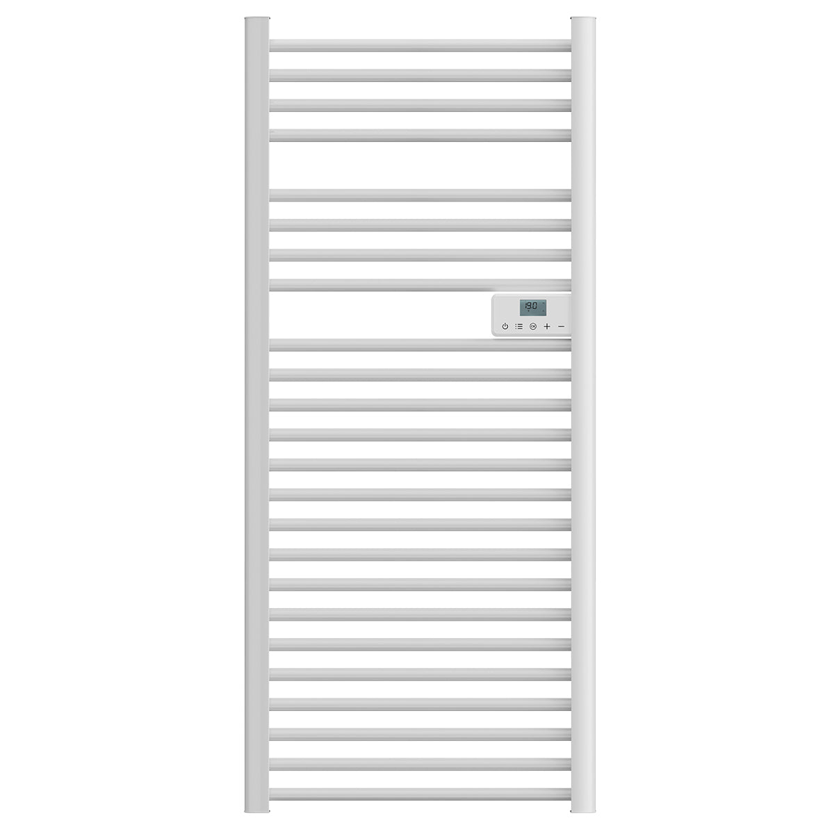 Radiateur sèche-serviettes électrique à inertie écran LCD 750W MONTANA