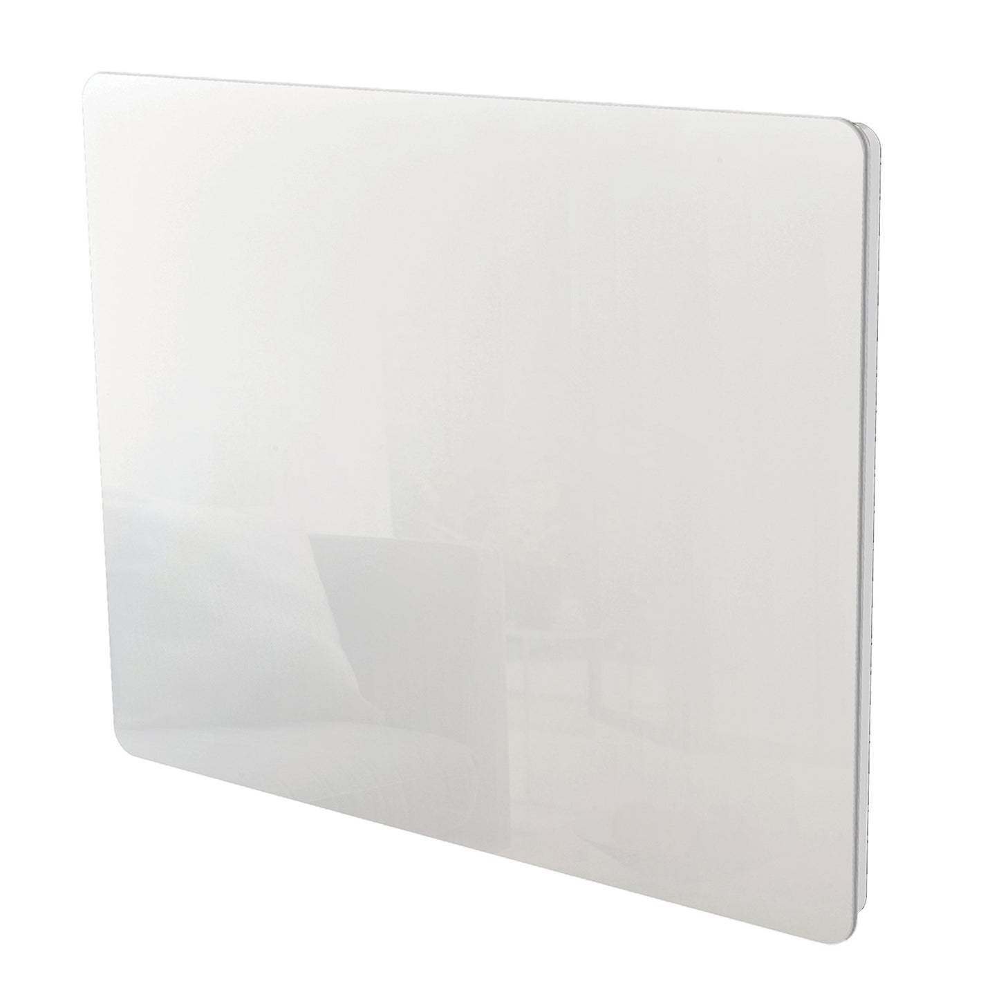 Radiateur électrique à inertie sèche bloc CERAMIQUE + facade VERRE écran LCD 1000W GLASS Norme NF - REDDECO.com