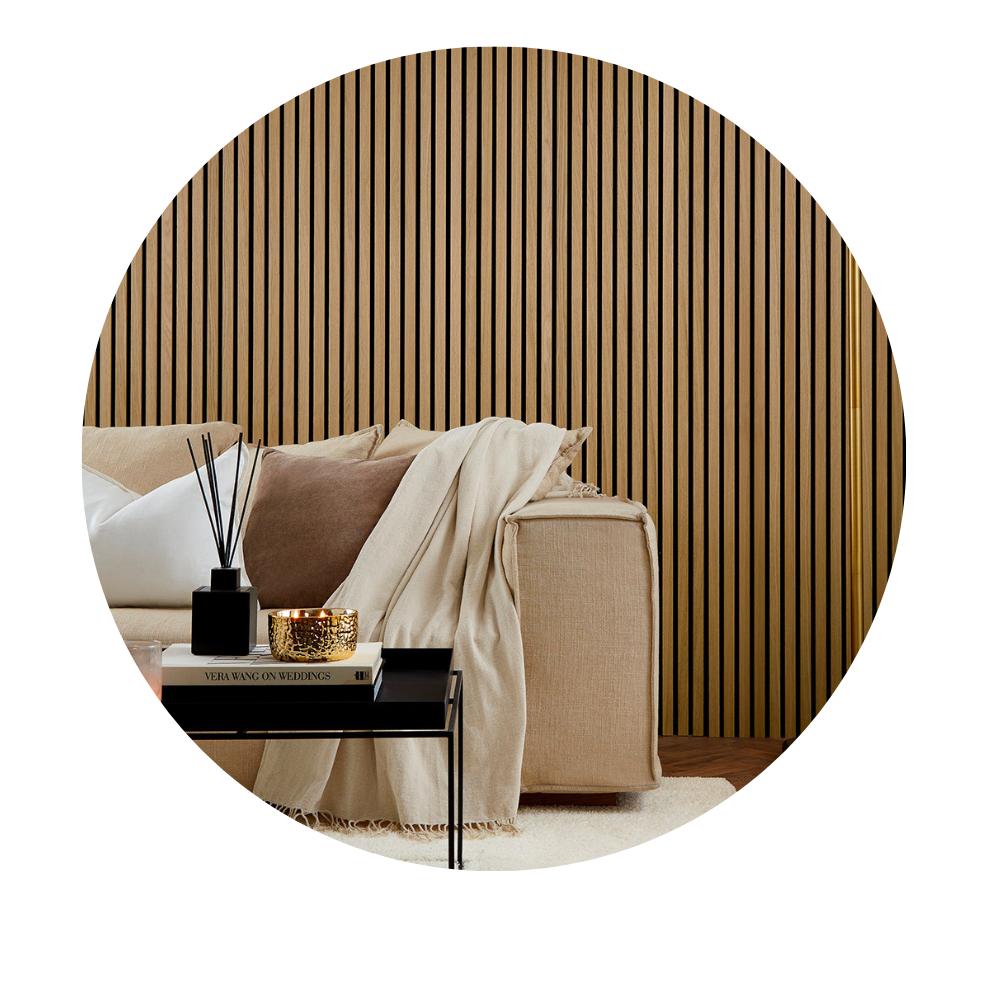 Panneau mural acoustique