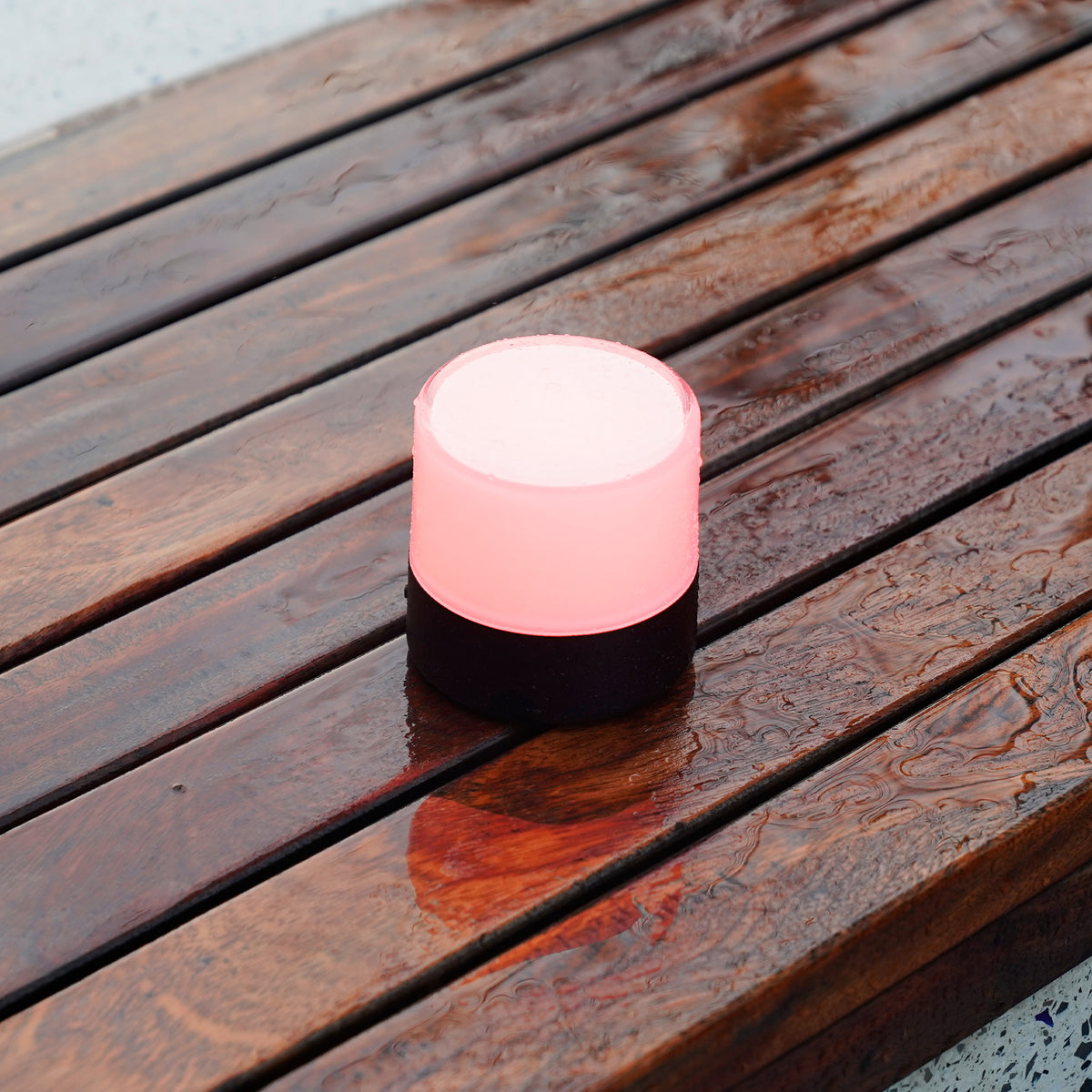Lot de 2 lampes de table décoratives rechargeables LED blanc et RGB avec télécommande 2x BOLO H10cm