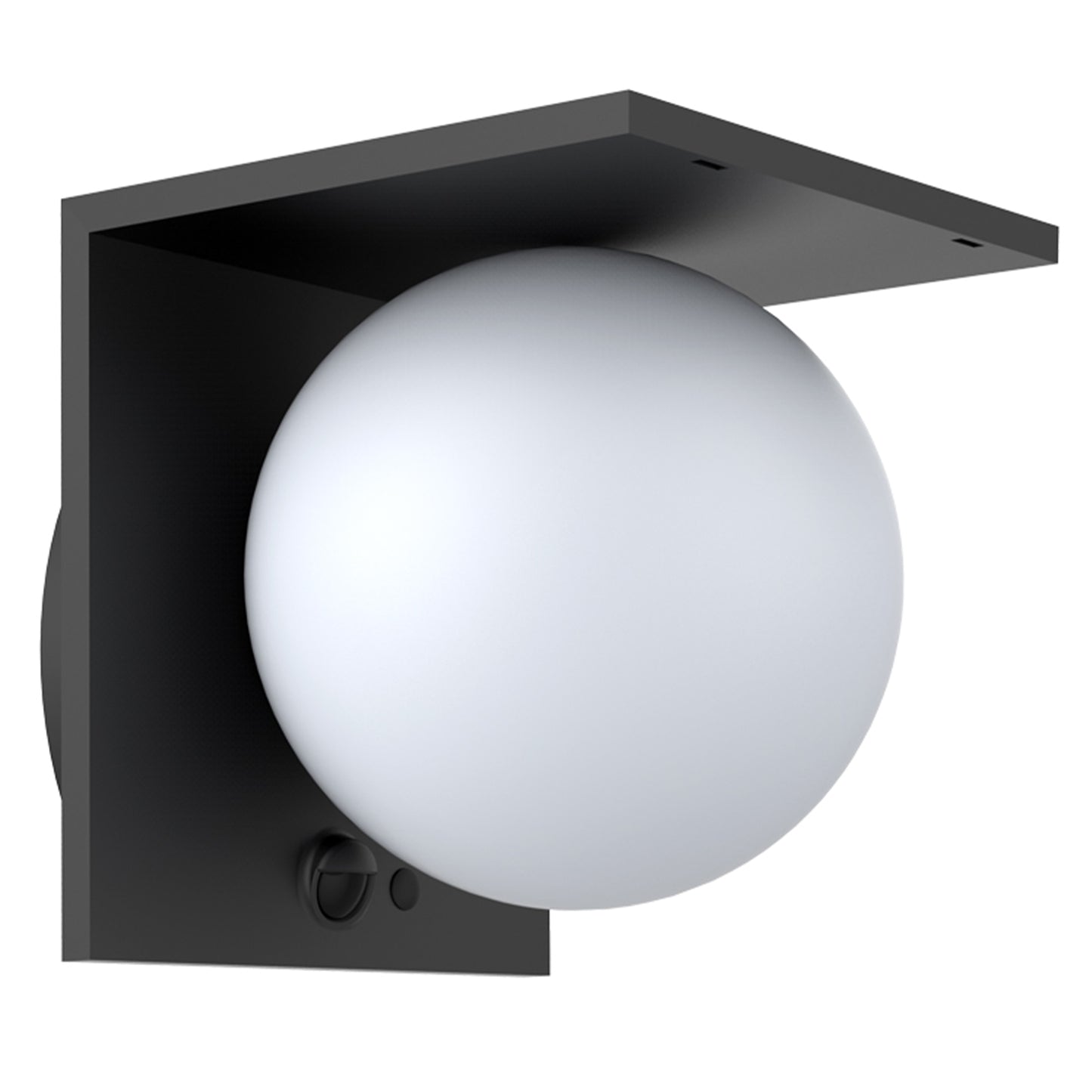 Applique murale solaire avec détecteur de mouvement LED blanc froid BOLLY WALL H14cm