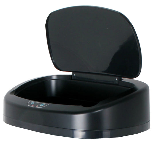 Couvercle de poubelle automatique rectangulaire modèle MAJESTIC BLACK Noir