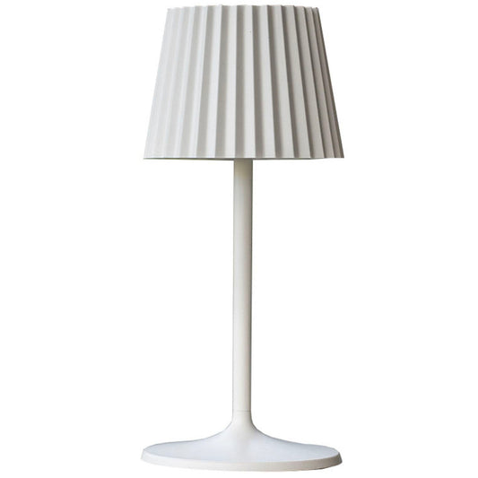 Lampe de table sans fil LED blanc chaud ABBY WHITE H30cm