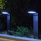 Lot de 4 balises solaires à planter LED blanc froid OSTRY H41cm Lumière Extérieur, Eclairage Solaire pour Jardin Chemin