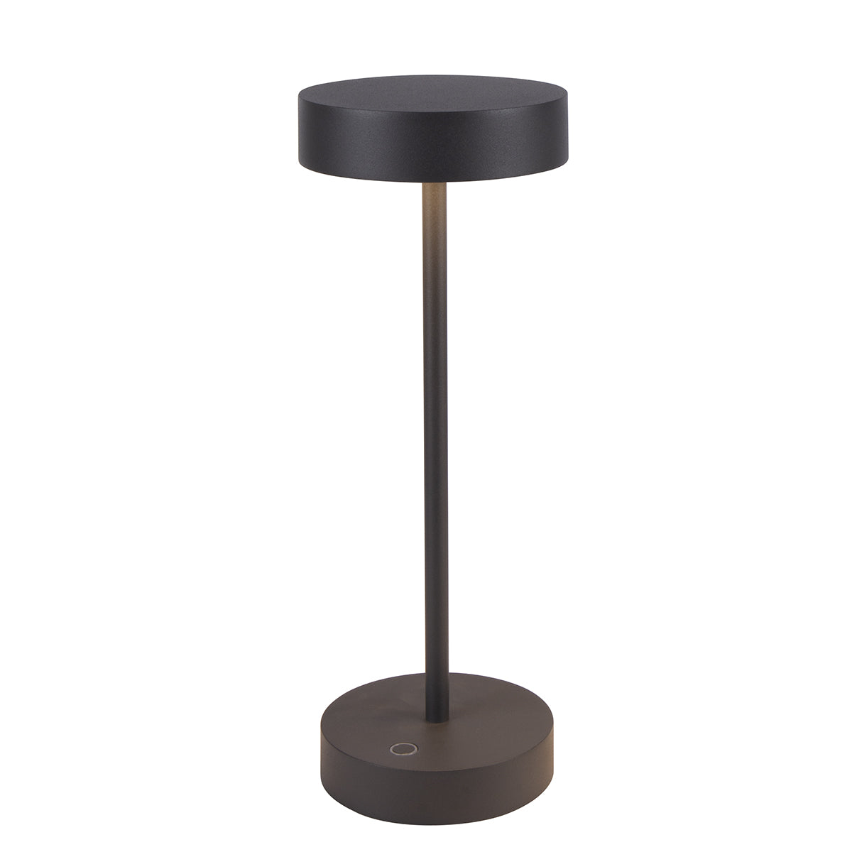 Lampe de table sans fil dimmable en aluminium noire LED SANDY BLACK H33 cm