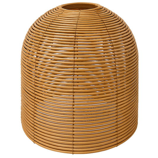 Abat jour seul style bohème naturel style vannerie tressée en poly rotin HANG BOHEME SHADE H31cm