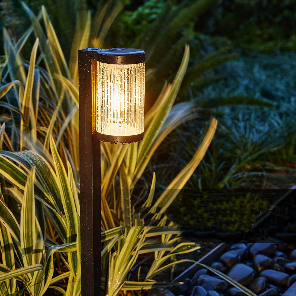 4 Balises solaires à piquer BEAMLIT H58CM