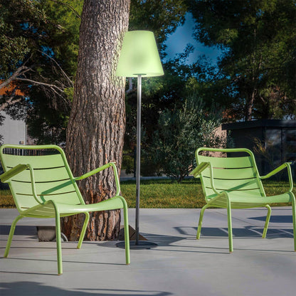 Lampadaire sans fil pied metal LED multicolore dimmable STANDY H150cm avec télécommande - REDDECO.com
