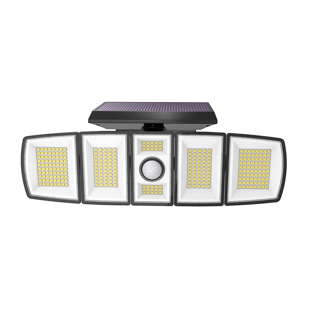 Projecteur solaire éclairage puissant 1000 lumens LED blanc froid ANDOVER XL avec détecteur de mouvement