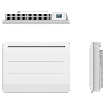 Radiateur électrique à inertie sèche FONTE écran LCD 1500W MAUNA