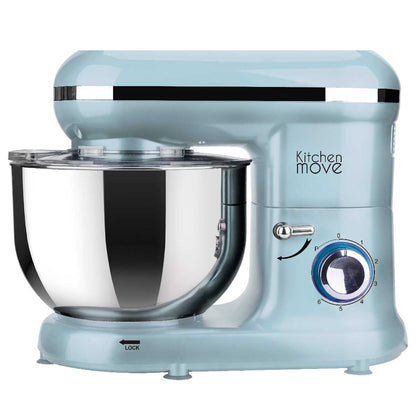 Robot pâtissier multifonction 1500W bol 5.5L DALLAS Bleu acier